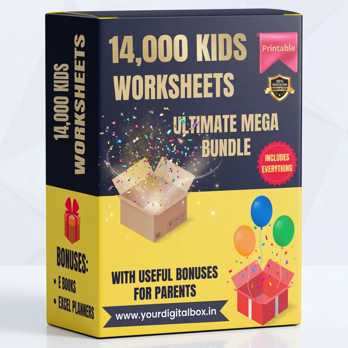 14,000 Printable Worksheet