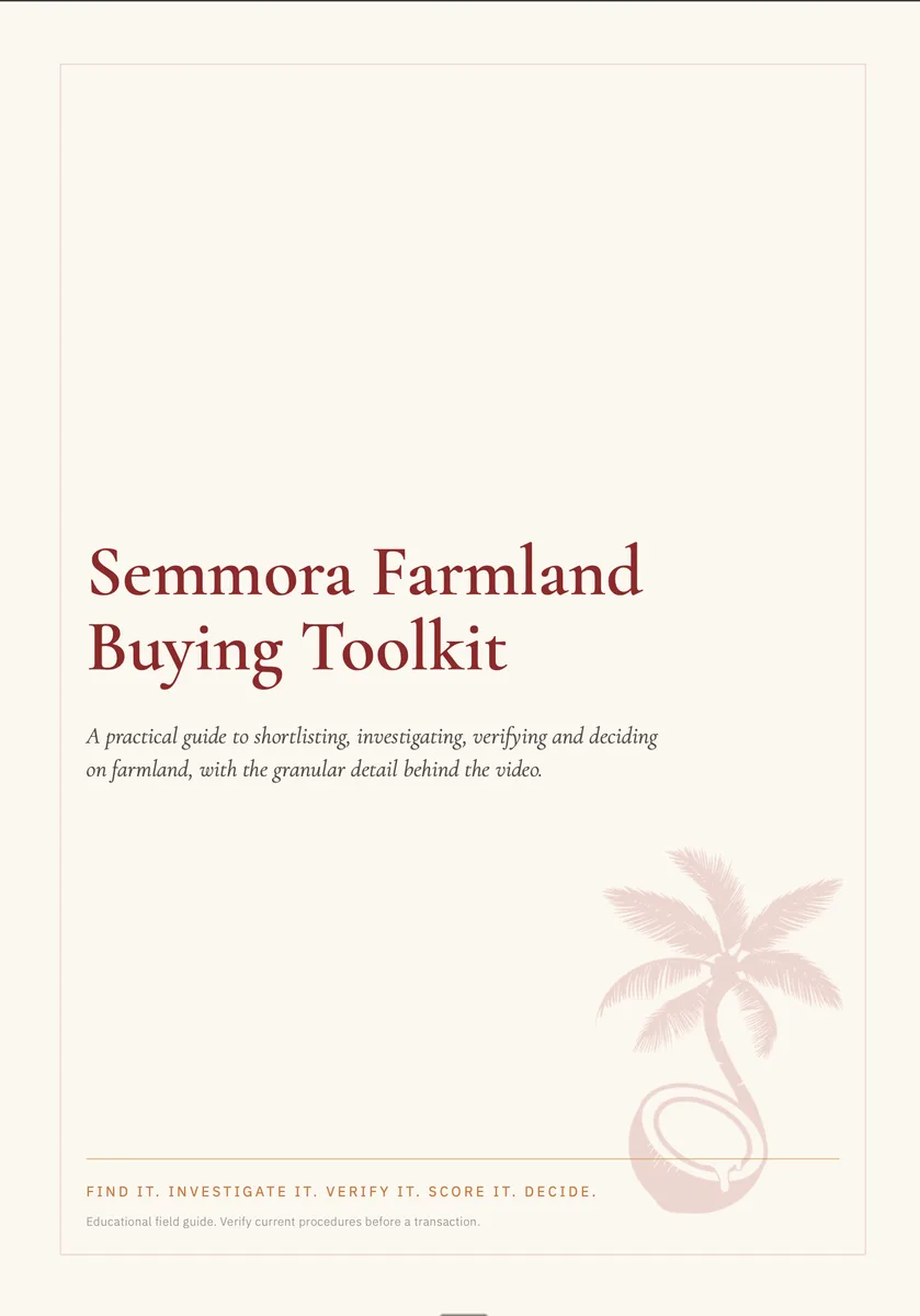 Complete Guide To Buying Farmland &Toolkit