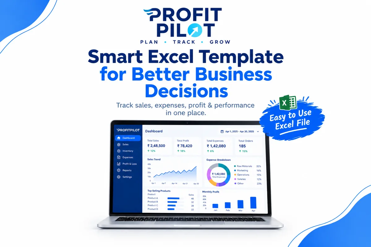 ProfitPilot – Business Finance Dashboard