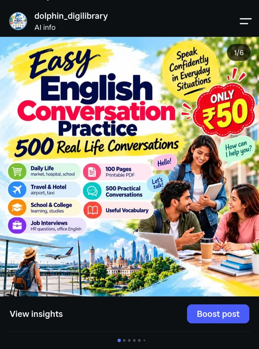 Easy English Conversation Practice – 500 Daily Conversations | 100-Page PDF