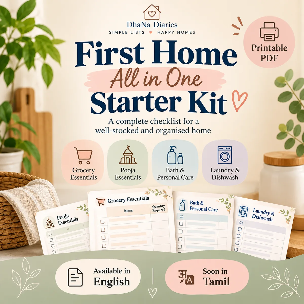 First Home-All in One Starter Kit