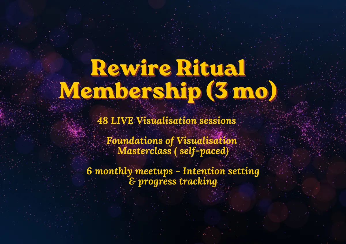 Rewire Ritual Membership: 3 Month Morning Reset Container