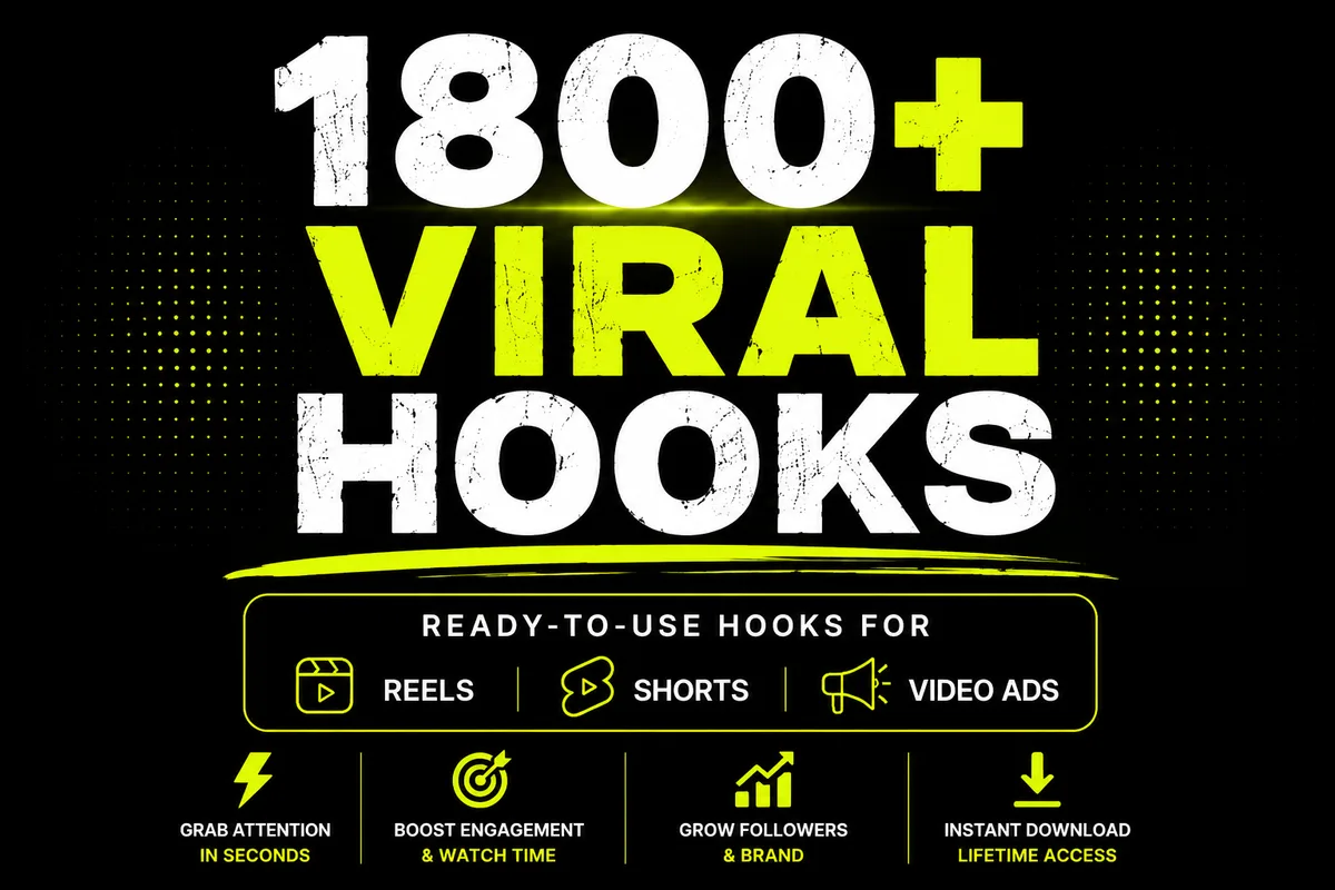 1800+Viral Hooks