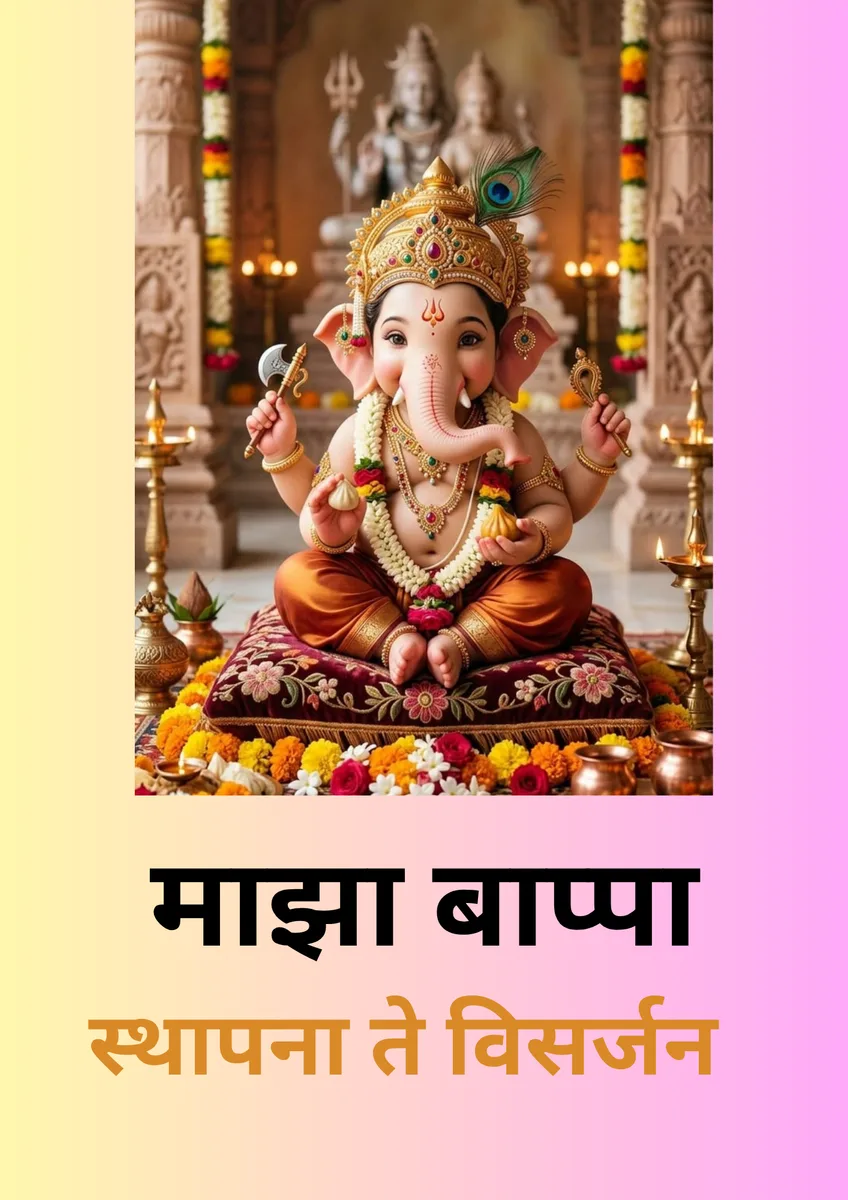 माझा बाप्पा – स्थापना ते विसर्जन